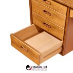 svend madsen for sigurd hansen mid century danish teak desk