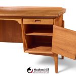 svend madsen for sigurd hansen mid century danish teak desk