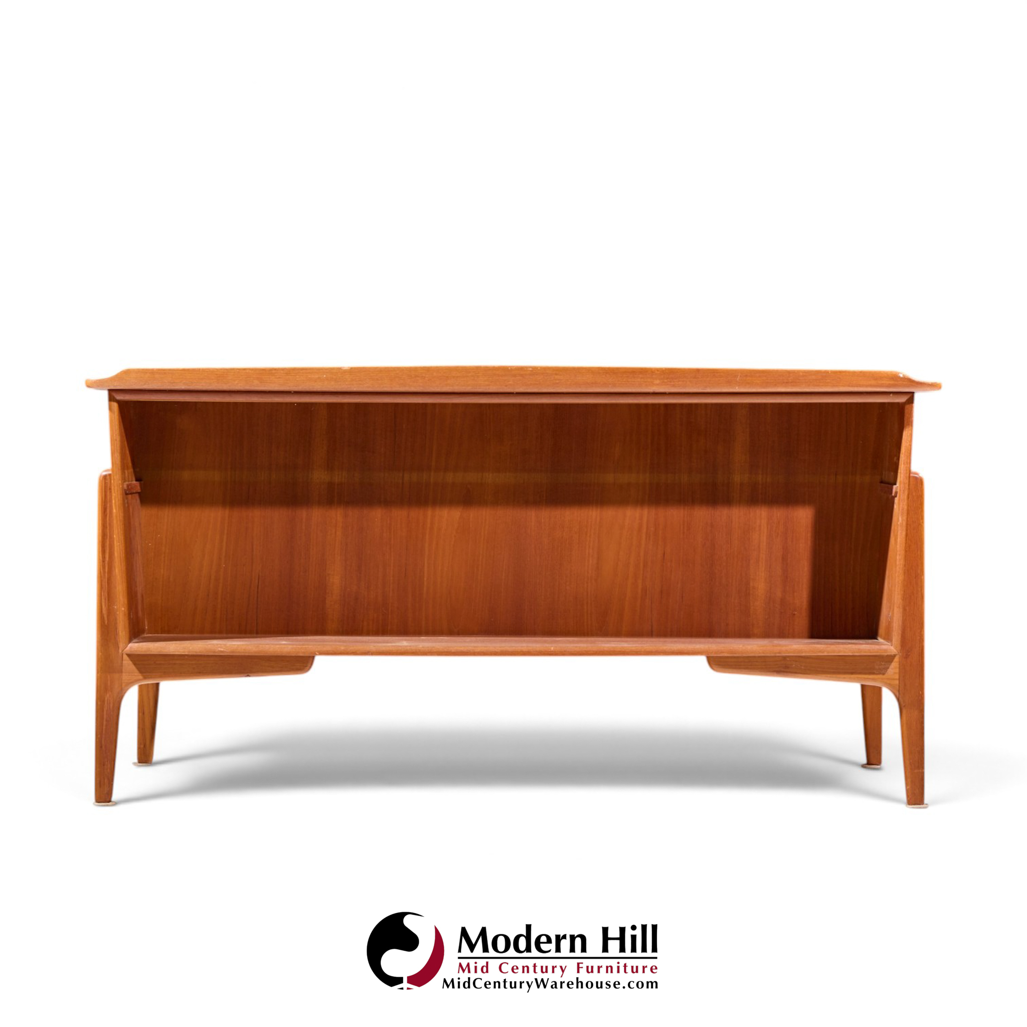 svend madsen for sigurd hansen mid century danish teak desk