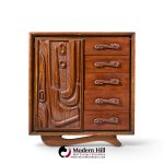 witco style pulaski oceanic mid century highboy dresser armoire