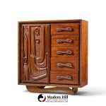 witco style pulaski oceanic mid century highboy dresser armoire
