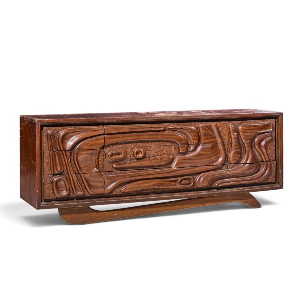 witco style pulaski oceanic mid century lowboy dresser