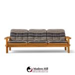 yngve ekström for swedese dymling mid century swedish pine sofa