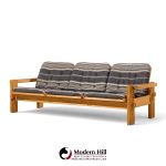 yngve ekström for swedese dymling mid century swedish pine sofa