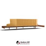 adrian pearsall for craft associates 2006-s mid century walnut sofa