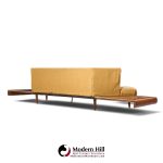 adrian pearsall for craft associates 2006-s mid century walnut sofa