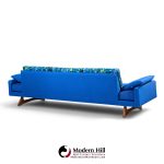 adrian pearsall for craft associates 2408-s mid century walnut gondola sofa