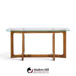 adrian pearsall for craft associates mid century sculptural walnut console table