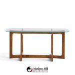 adrian pearsall for craft associates mid century sculptural walnut console table