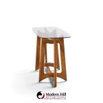 adrian pearsall for craft associates mid century sculptural walnut console table