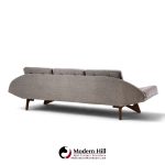 adrian pearsall for craft associates mid century walnut gondola sofa