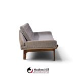 adrian pearsall for craft associates mid century walnut gondola sofa