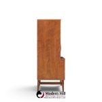broyhill brasilia mid century walnut and brass gentleman chest dresser
