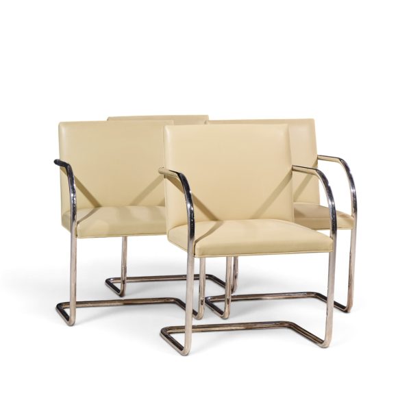 brueton mid century brno chairs - set of 4
