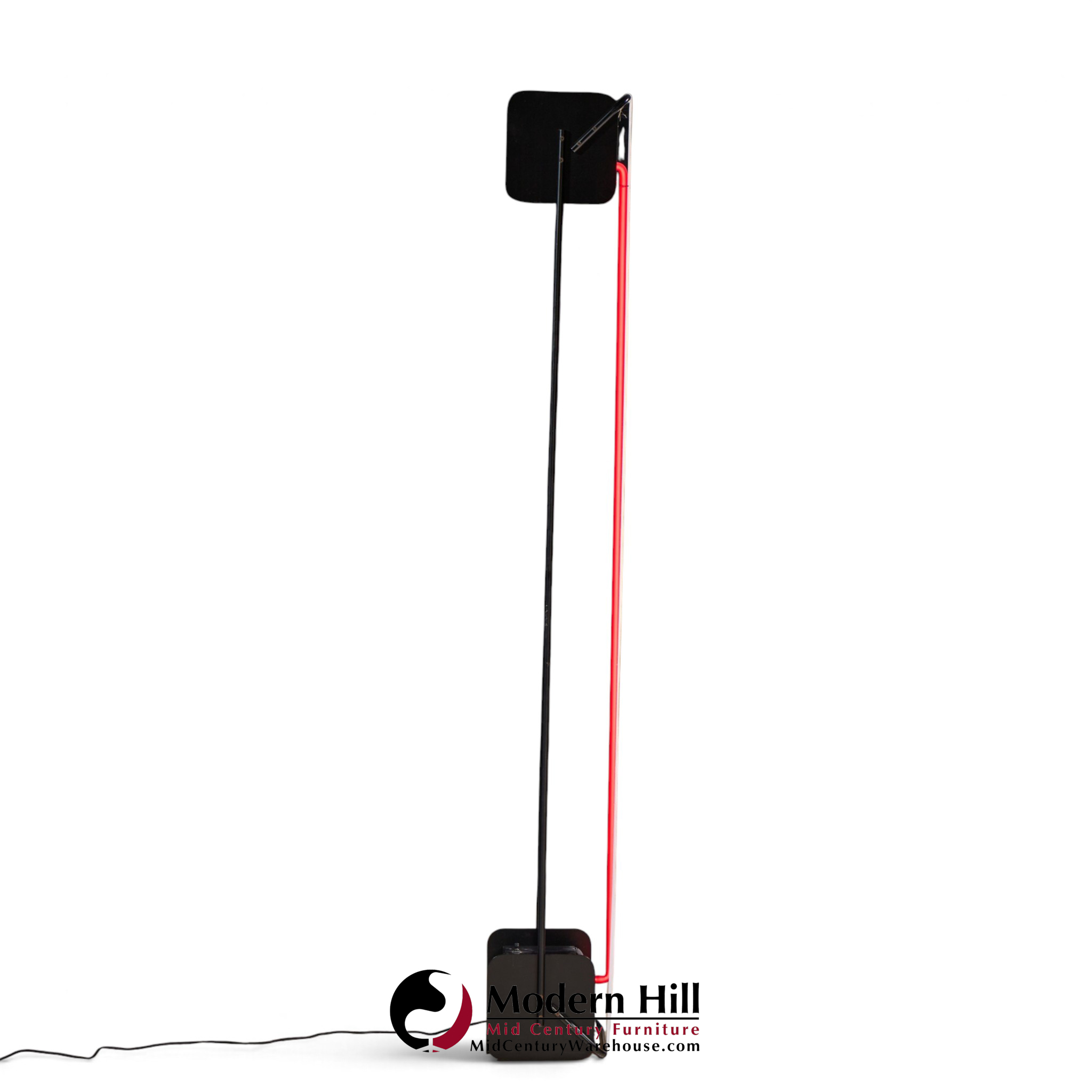 dan chelsea and rudi stern for george kovacs neon torchiere floor lamp