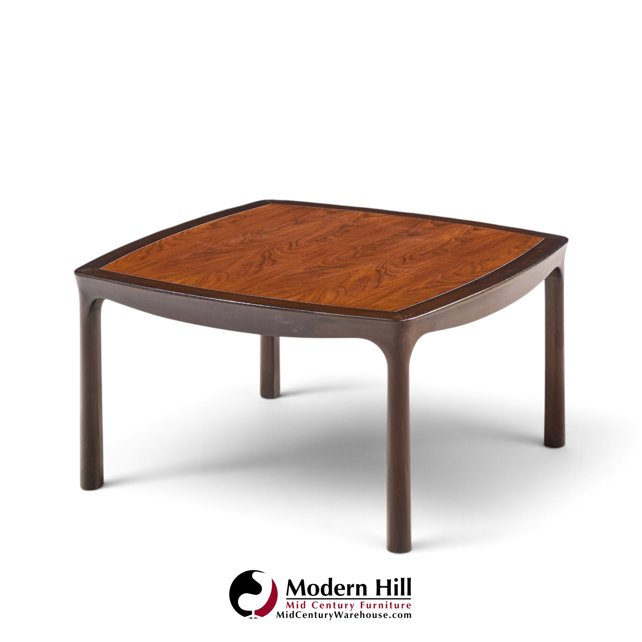edward wormley for dunbar mid century rosewood coffee table
