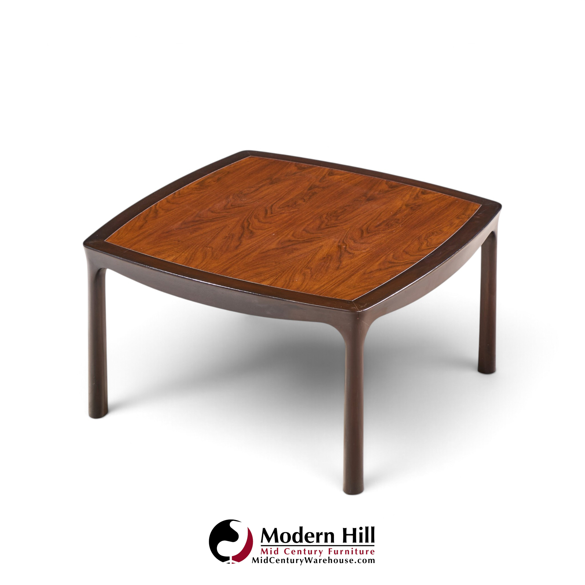 edward wormley for dunbar mid century rosewood coffee table