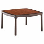 edward wormley for dunbar mid century rosewood coffee table