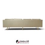 edward wormley for dunbar model 4907 mid century brass leg sofa