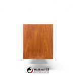 florence knoll 123 w-1 mid century walnut wall mount credenza