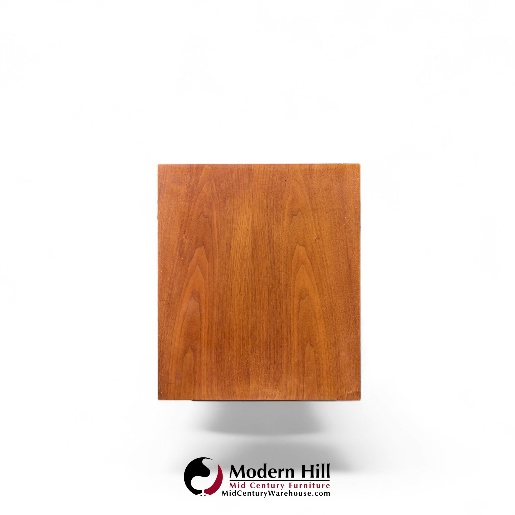 florence knoll 123 w-1 mid century walnut wall mount credenza