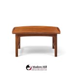 folke ohlsson for dux mid century swedish teak side end tables - pair