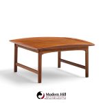 folke ohlsson for dux mid century swedish teak side end tables - pair
