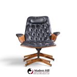 george mulhauser for plycraft mr chair mid century lounge chair and ottoman
