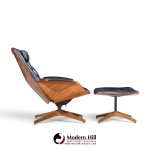 george mulhauser for plycraft mr chair mid century lounge chair and ottoman