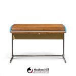 george nelson for herman miller action office mid century rolltop desk