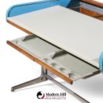 george nelson for herman miller action office mid century rolltop desk