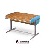 george nelson for herman miller action office mid century rolltop desk