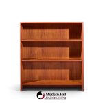 hans wegner for ry møbler ry-100 mid century danish teak bookcase shelf