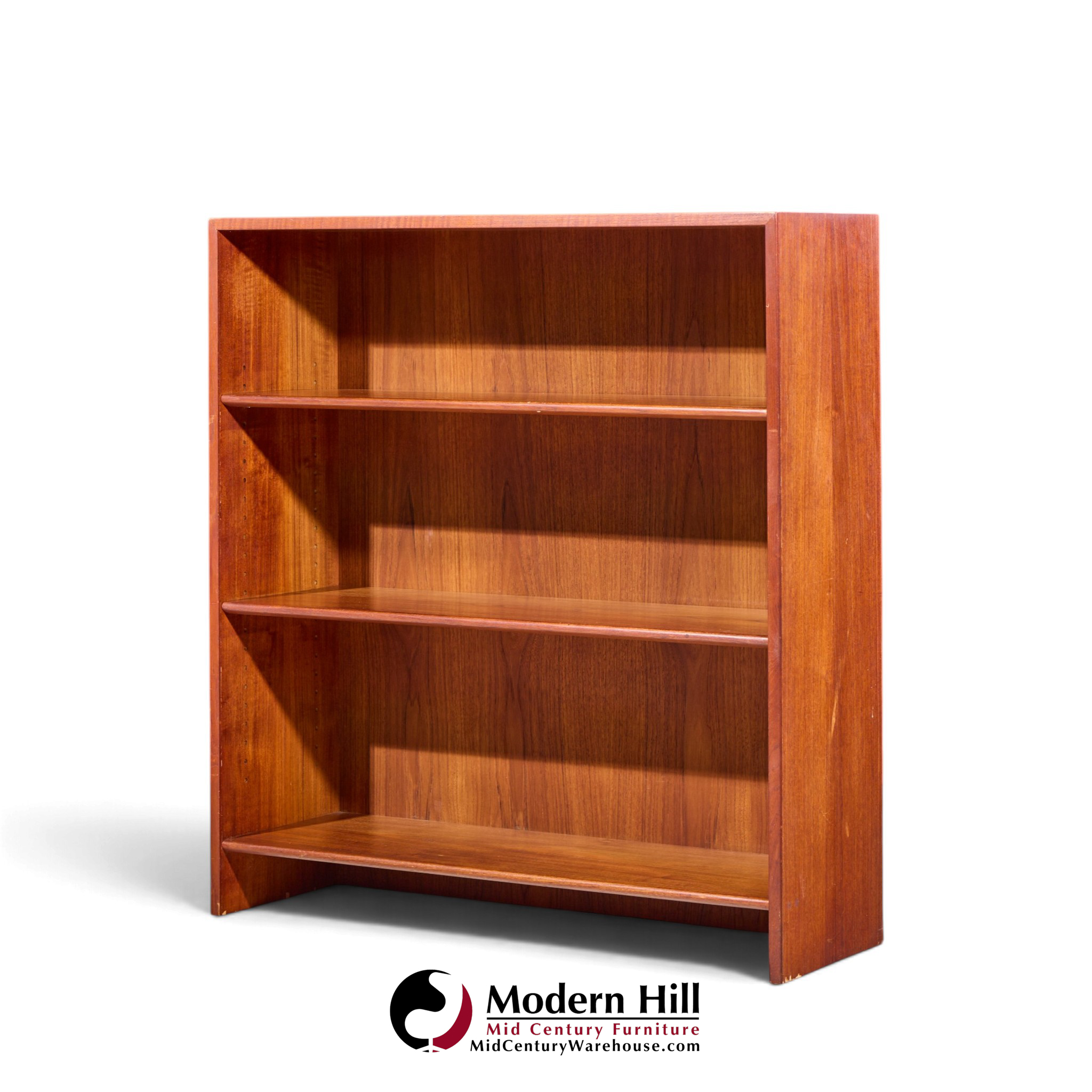 hans wegner for ry møbler ry-100 mid century danish teak bookcase shelf