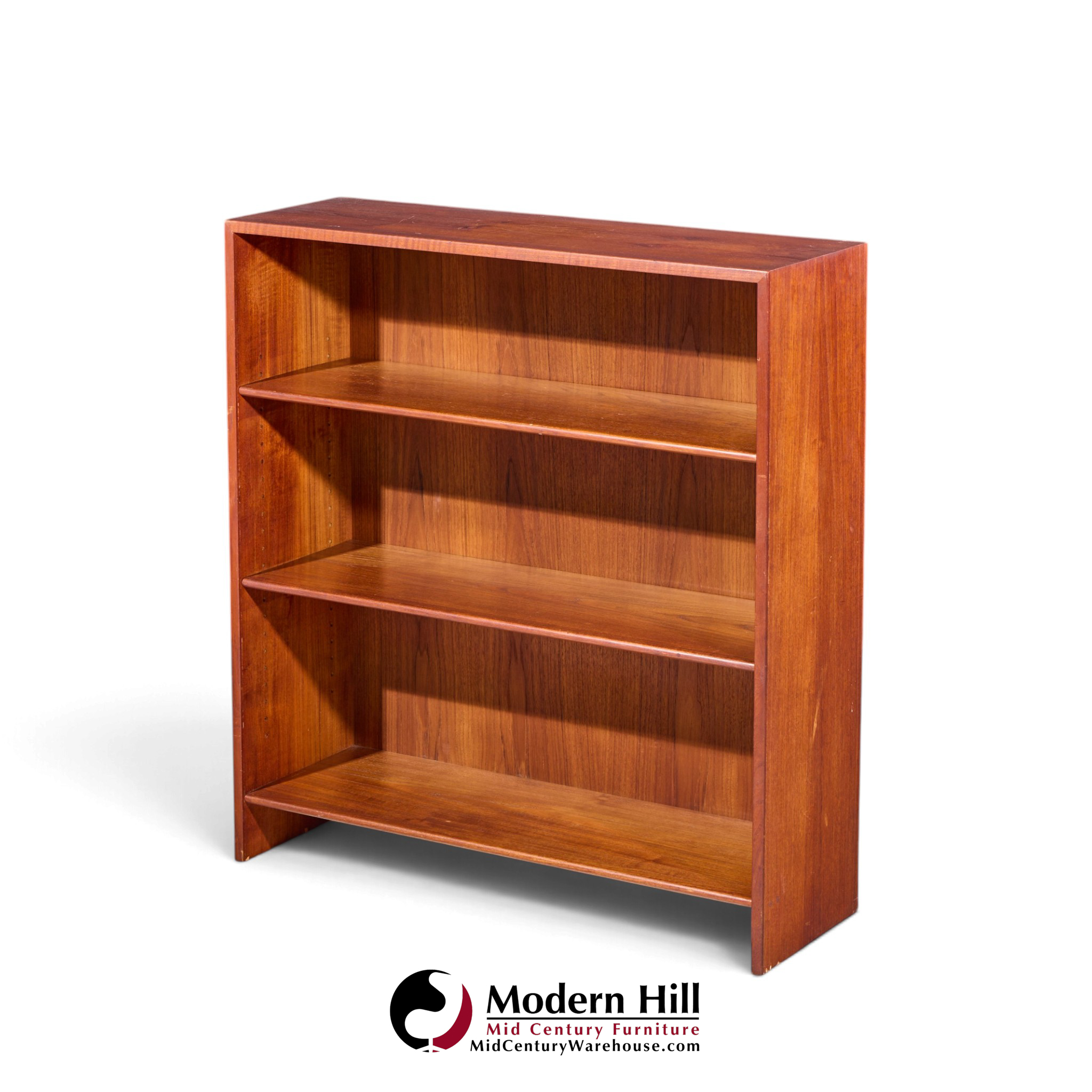 hans wegner for ry møbler ry-100 mid century danish teak bookcase shelf