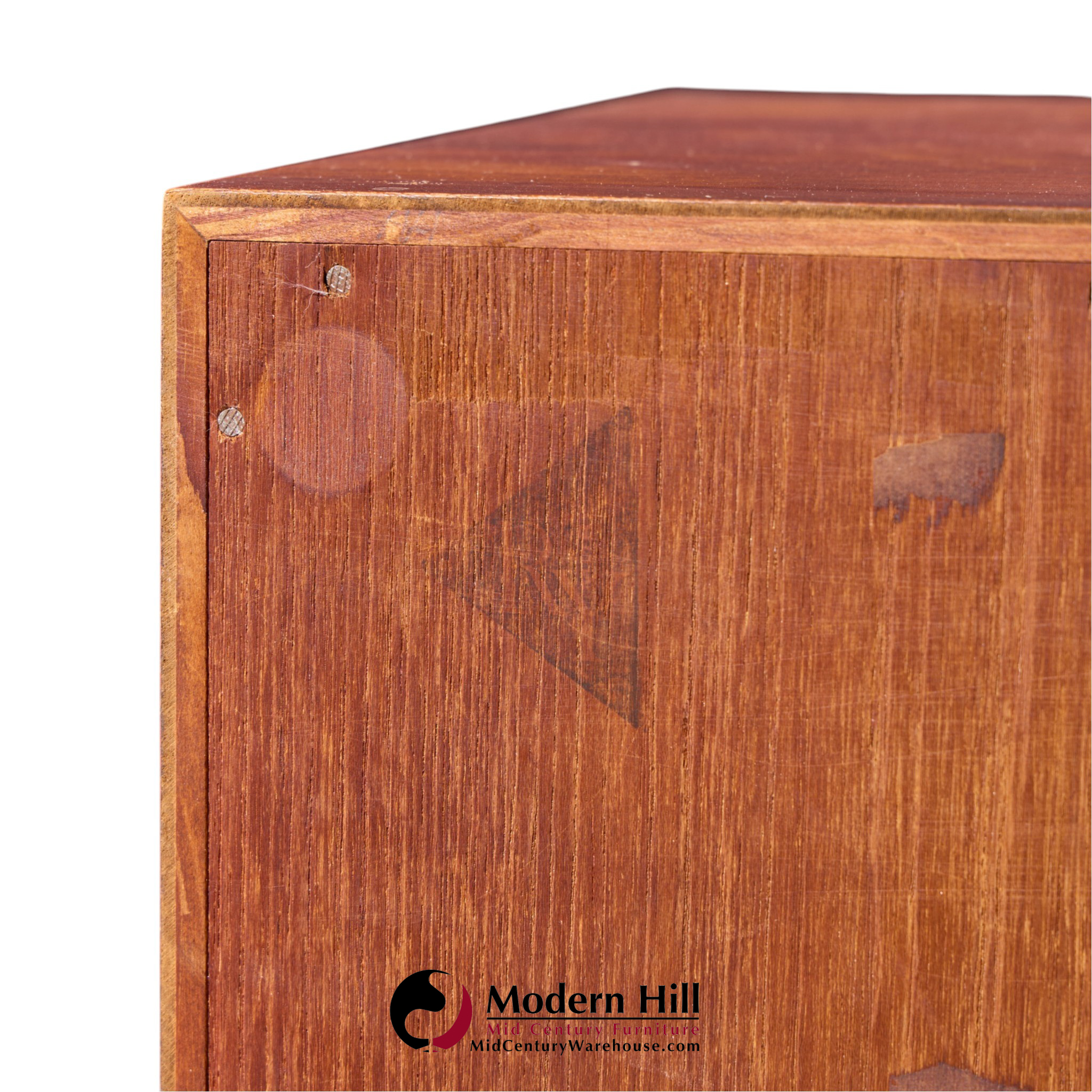 hans wegner for ry møbler ry-100 mid century danish teak bookcase shelf