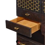 heywood wakefield contessa mid century armoires - pair