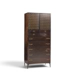 heywood wakefield contessa mid century armoire