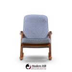 ingmar relling for westnofa mid century danish teak rocking chair