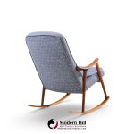 ingmar relling for westnofa mid century danish teak rocking chair