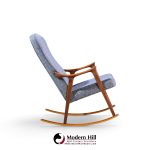 ingmar relling for westnofa mid century danish teak rocking chair