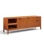 jens risom mid century walnut credenza