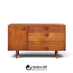 jens risom mid century walnut credenza