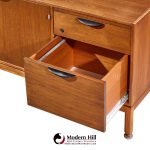 jens risom mid century walnut credenza