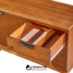 jens risom mid century walnut credenza