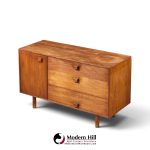jens risom mid century walnut credenza