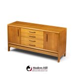 john keal for brown saltman mid century bleached mahogany credenza