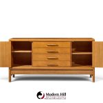 john keal for brown saltman mid century bleached mahogany credenza