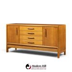 john keal for brown saltman mid century bleached mahogany credenza