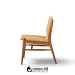 john keal for brown saltman mid century bleached mahogany dining chairs - set of 6